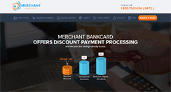 Desktop Screenshot of merchantbankcard.com